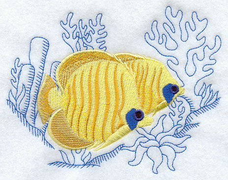 Deep Sea Stitching - Tropical Fish