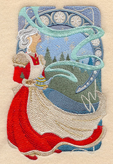 Art Nouveau Mrs. Claus