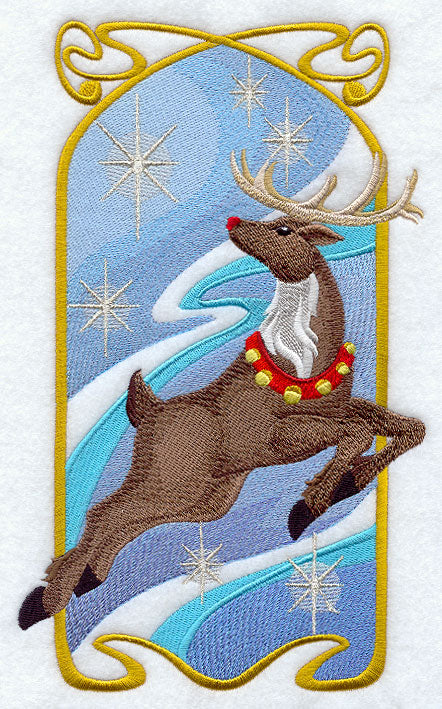 Art Nouveau Reindeer