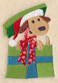 Christmas Surprise Puppy