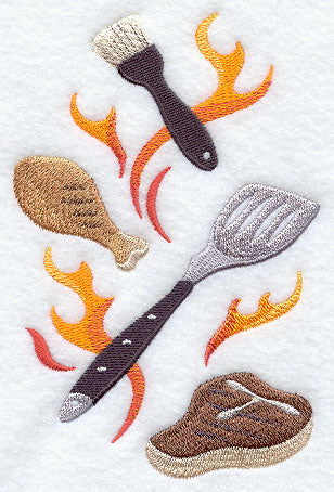 Sizzlin' Grill Panel