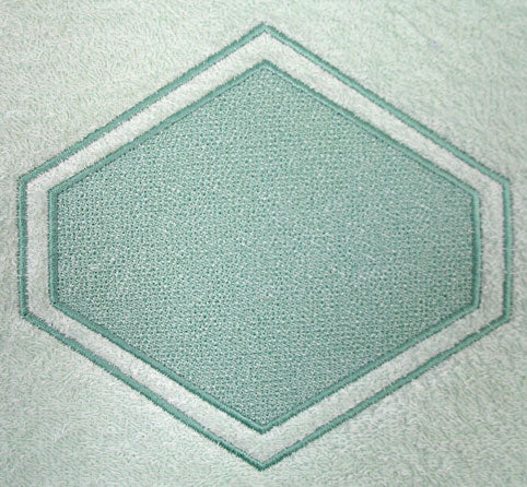 Shield 2 with Border (Embossed)