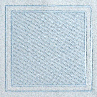 Square with Border (Embossed)