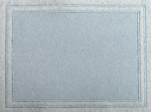 Rectangle with Border (Embossed)