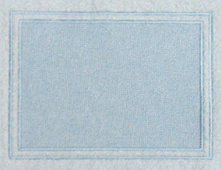 Rectangle with Border (Embossed)