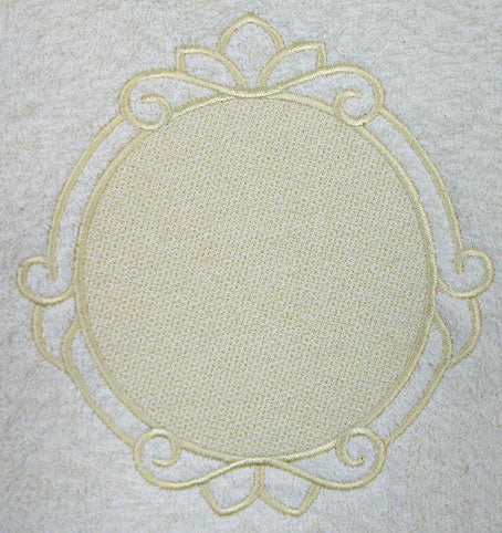 Cameo with Border (Embossed)