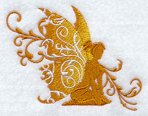 Ochre Filigree Fairy