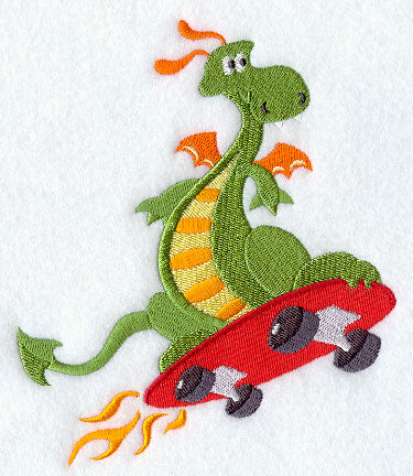 Skateboarding Dragon