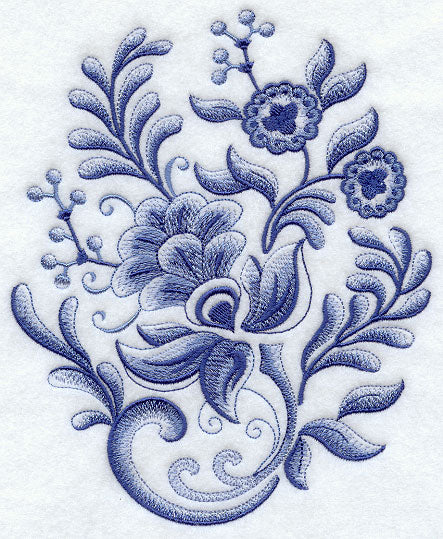 Delft Blue Flower Fiesta