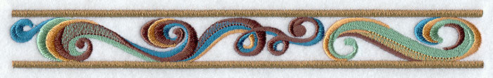 Sassy Swirls Border