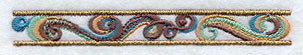 Sassy Swirls Border