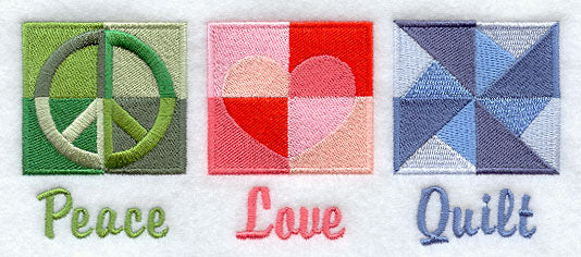 Peace Love Quilt