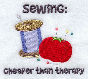 Sewing: Cheaper Than Therapy