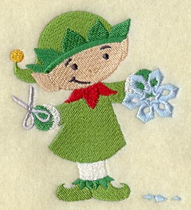 Crafty Elf - Making Paper Snowflake