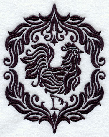 Damask Rooster