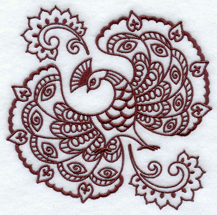 Mehndi Peacock