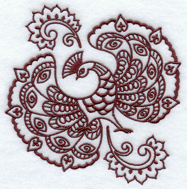 Mehndi Peacock