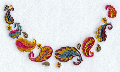 Autumn Paisley Neckline (Crewneck)