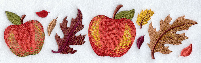 Autumn Apples Border