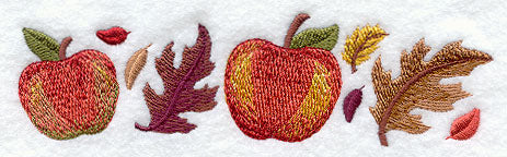 Autumn Apples Border