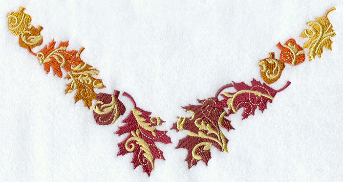 Fall Filigree Neckline (V-Neck)