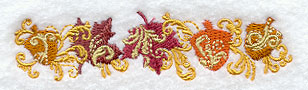 Fall Filigree Border