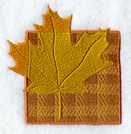 Plaid Leaf 1
