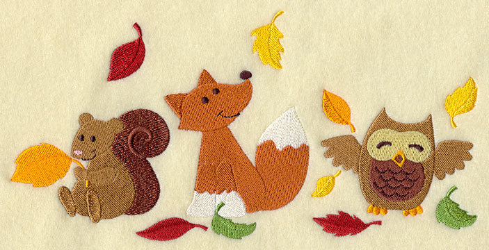 Autumn Creatures Trio