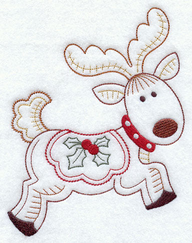 Holly Jolly Reindeer (Vintage)