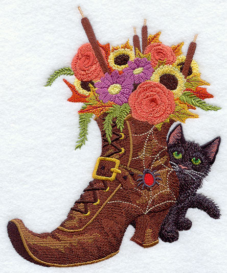 Halloween Boot Bouquet