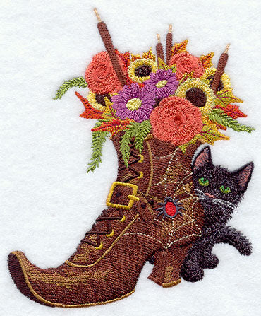 Halloween Boot Bouquet