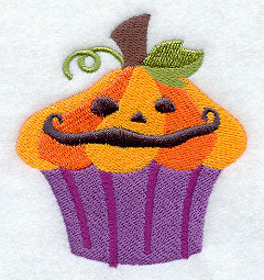Halloween Jack o' Lantern Cupcake