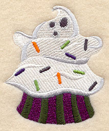 Halloween Ghost Cupcake