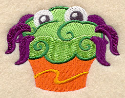 Halloween Monster Cupcake