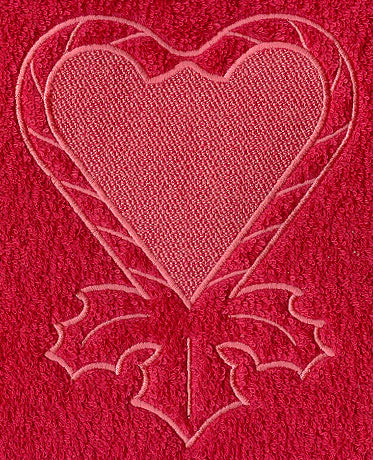 Candy Canes Backdrop (Embossed)