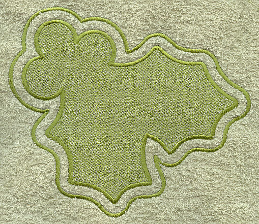 Holly Backdrop (Embossed)