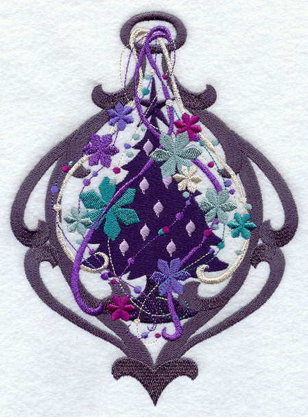 Spangled Silhouette - Christmas Tree