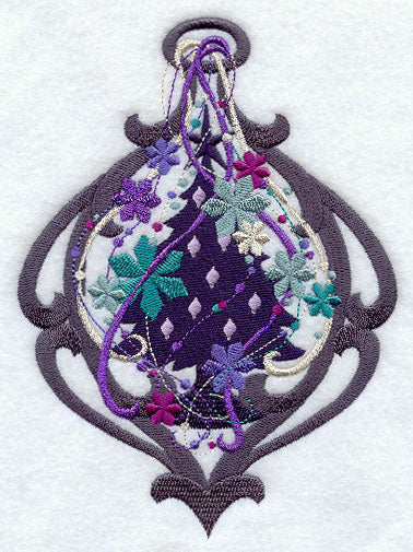 Spangled Silhouette - Christmas Tree