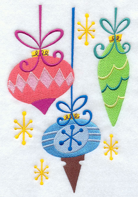 Retro Ornaments and Stars