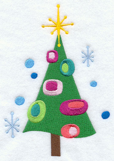 Retro Christmas Tree