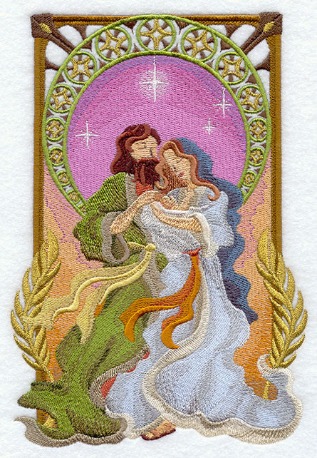 Nativity Mary, Joseph, and Jesus