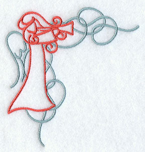 Art Nouveau Angel Corner