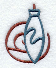 Art Nouveau Antique Ornament Accent