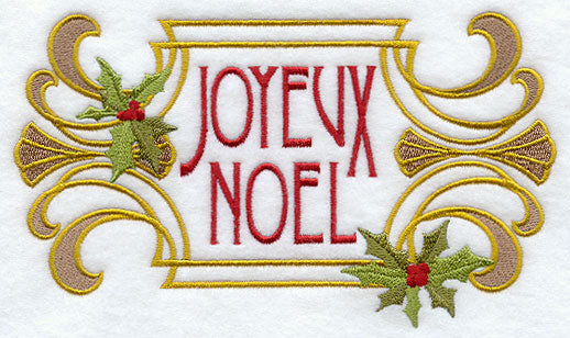 Joyeux Noel - Art Nouveau