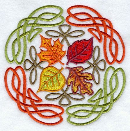 Celtic Leaves Circle