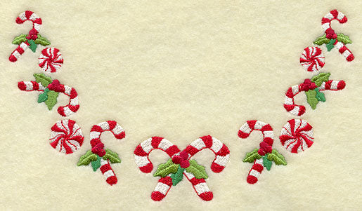 Candy Cane Neckline (Crewneck)