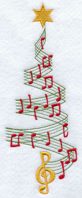 Merry Music Christmas Tree