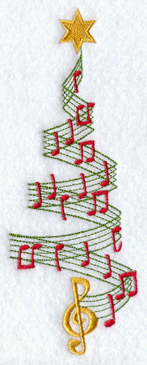 Merry Music Christmas Tree