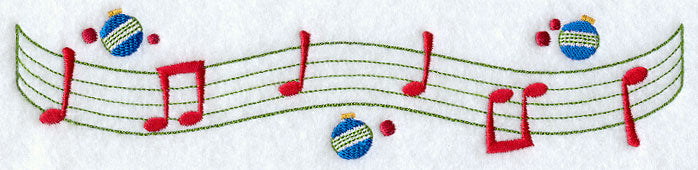 Merry Music Christmas Border