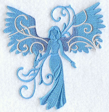 Filigree Christmas Angel 4